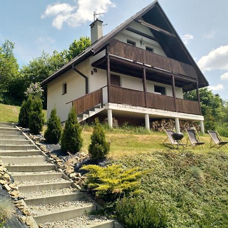 Vila Domki Nad Strumykiem Krościenko Exteriér fotografie