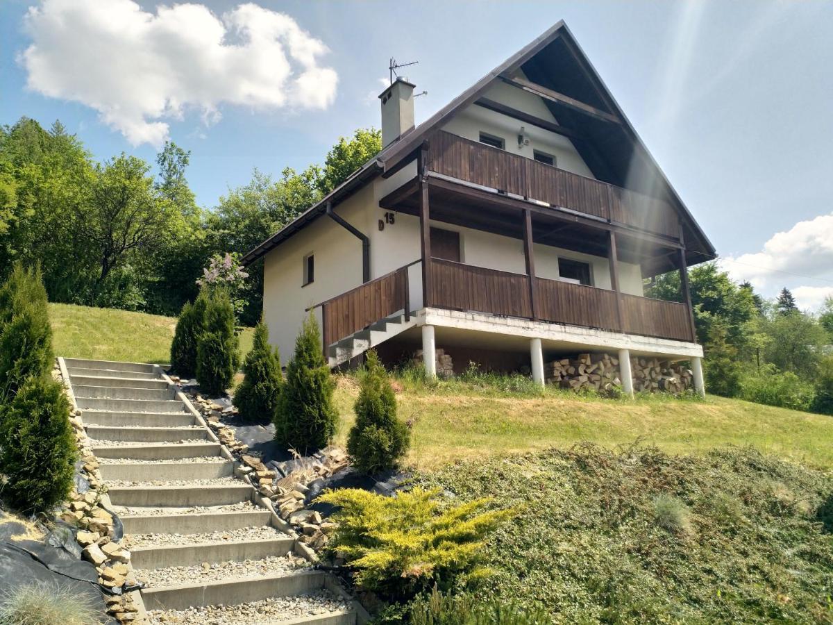 Vila Domki Nad Strumykiem Krościenko Exteriér fotografie