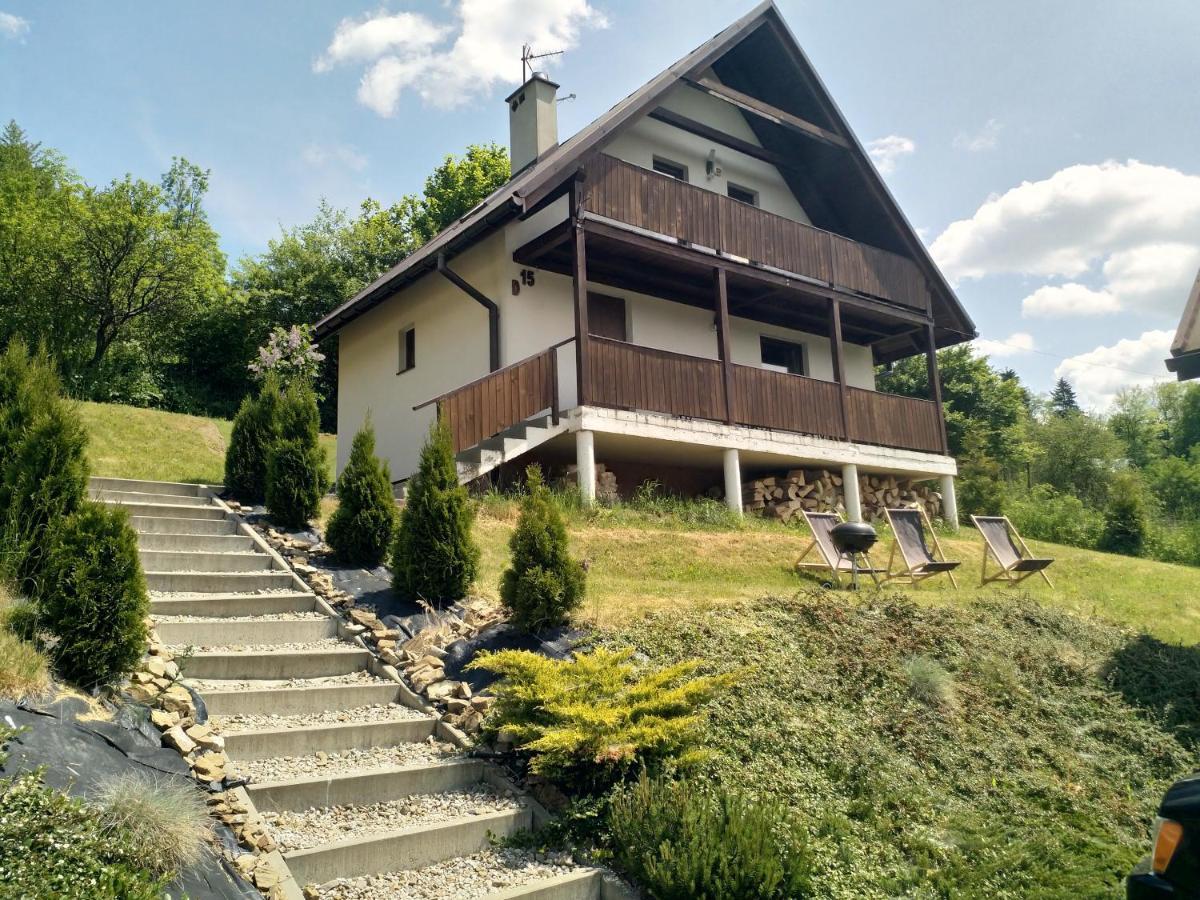 Vila Domki Nad Strumykiem Krościenko Exteriér fotografie