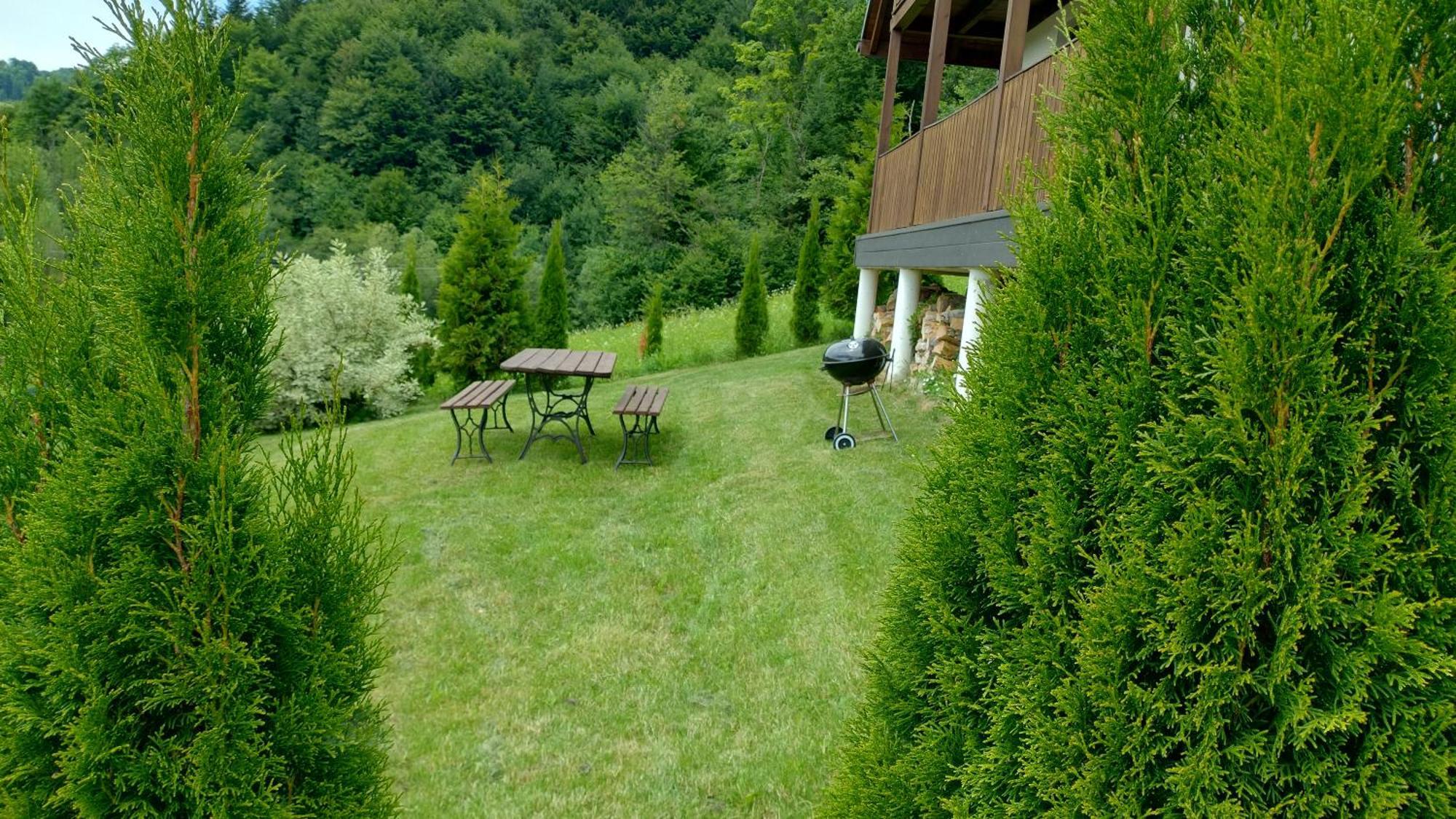 Vila Domki Nad Strumykiem Krościenko Exteriér fotografie